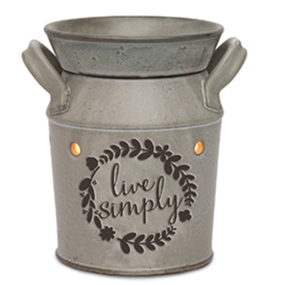 Scentsy “Live Simply” wax Warmer